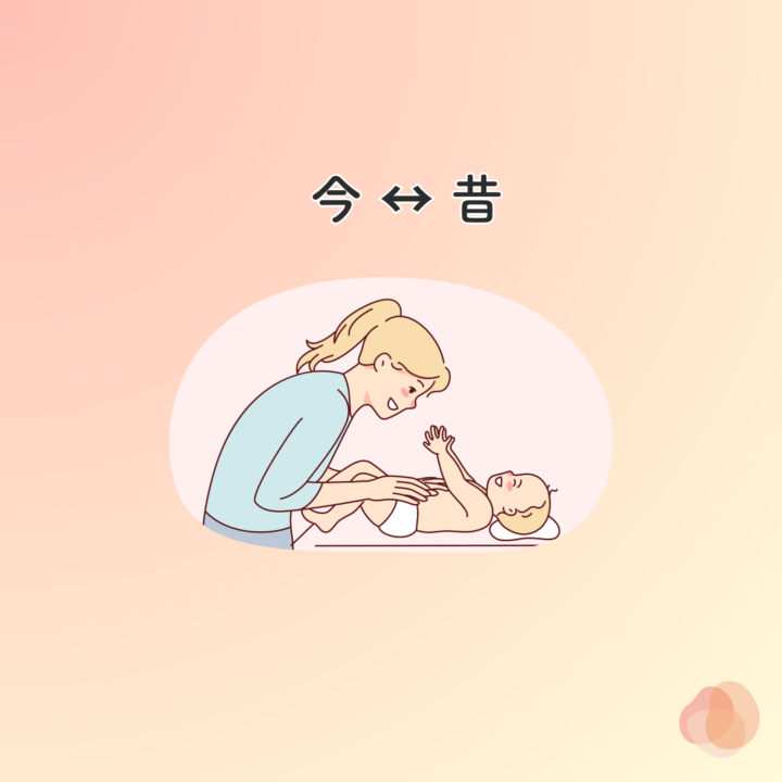 昔と今の育児の違い②の画像